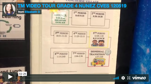 TM VIDEO TOUR GRADE 4 NUNEZ CVES