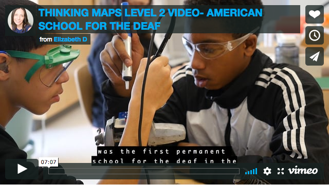 Thinking Maps Level 2 Video - American School For The Deaf